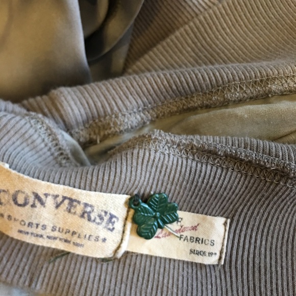 CONVERSE JOHN VARVATOS WOMEN HOODED SHIRT TOP 0 XS - Picture 8 of 8